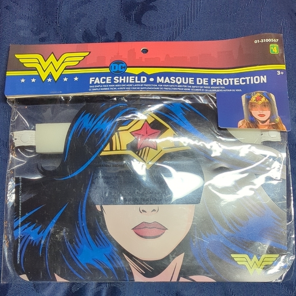 Face Shield - Wonder Woman